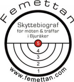 Femettan Skyttebiograf i Bjuråker logo